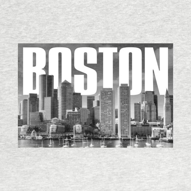 Boston Cityscape by PLAYDIGITAL2020